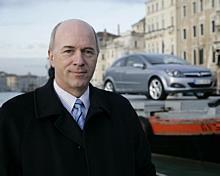 Carl-Peter Forster, 51, beim Opel Astra Design Fotoshooting in Venedig 